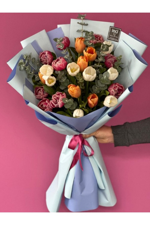 Karışık Gül Buketi